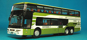 1/76バスラマ 三菱ふそうエアロキング 広島電鉄 MP CNG 大阪市